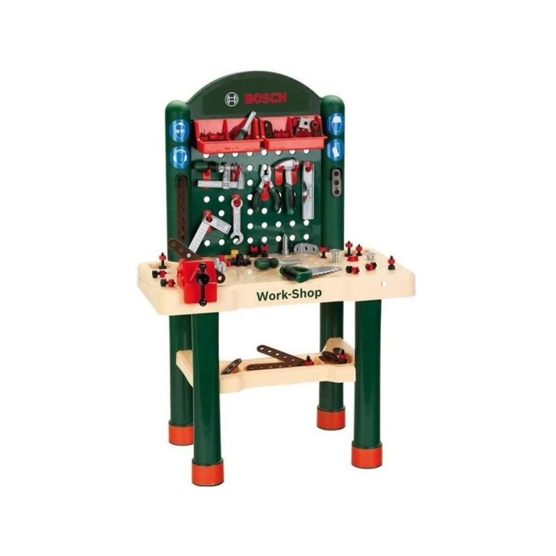 Klein - bosch - Etabli Work-Shop Enfant - 82 Accessoires