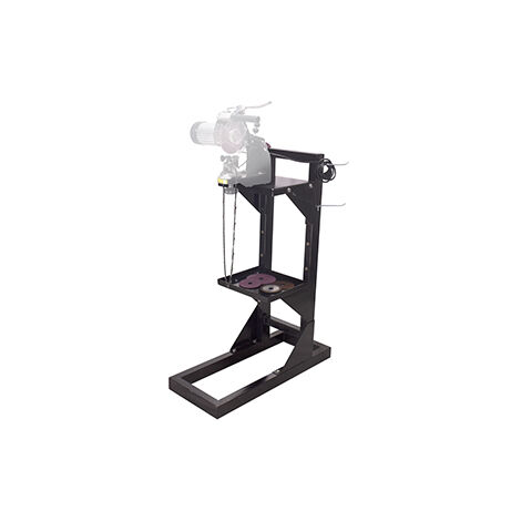 Etablis Métal Pour Affuteuses De Chaînes De Tronçonneuses. Hauteur 107cm. Base 80x35cm (livré Sans Affuteuse).