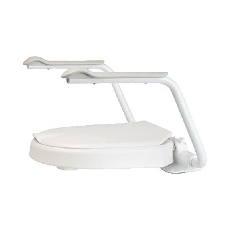 Etac Hi-Loo Rehausse toilette - 6cm - synthétique - Blanc