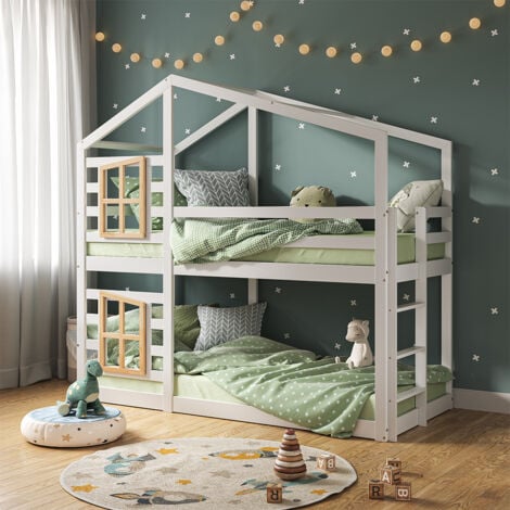 Etagenbett Maja, Braun, 90x200 cm, Vitalispa