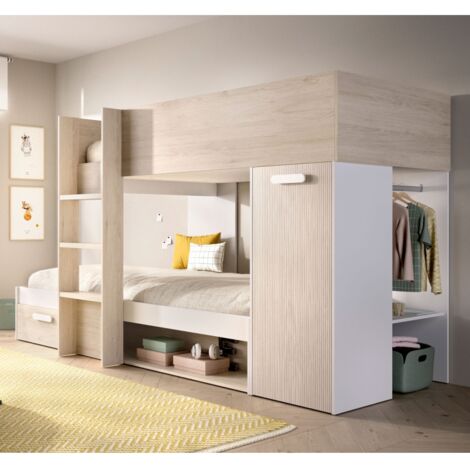 BEFARA ETAGENBETT ZUG MIT SCHRANK APOLINIA