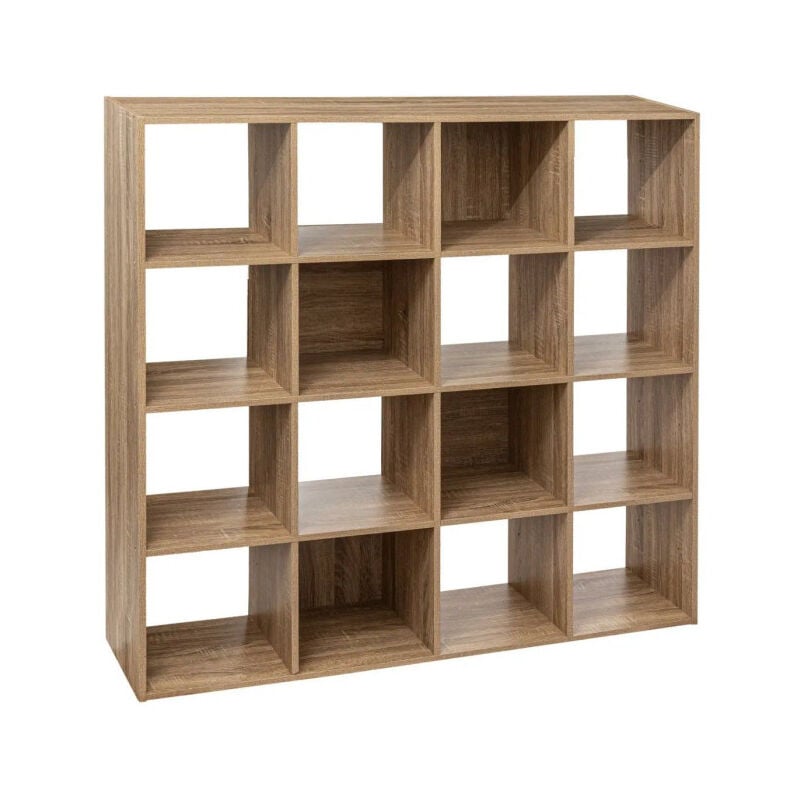 Five Simply Smart - tagère 16 Cases 'Mix N'Modul' 135cm Naturel