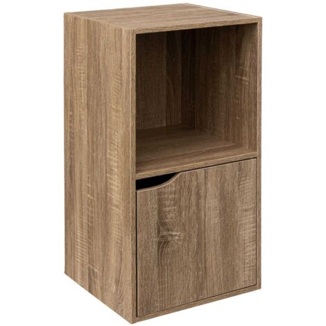 Etagère 2 cases 1 niche et 1 porte MIX'N MODUL