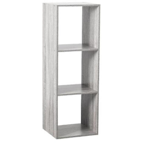 Étagère 3 Cases "Mix N Modul" 34cm Gris