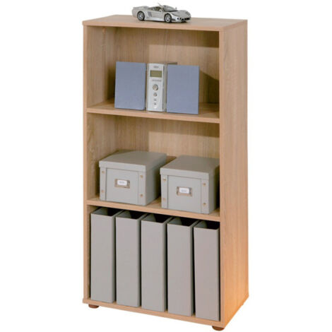 Étagère 3 Niveaux "Delnice" 110cm Chêne Sonoma