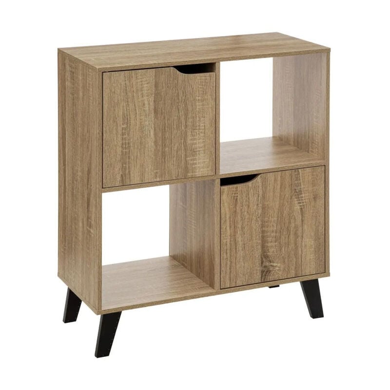 Five Simply Smart - tagère 4 Cases Design 'Mix'n'Modul' 80cm Beige