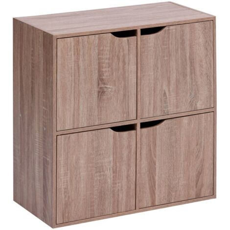 Etagère 4 cases Mix avec portes 5five
