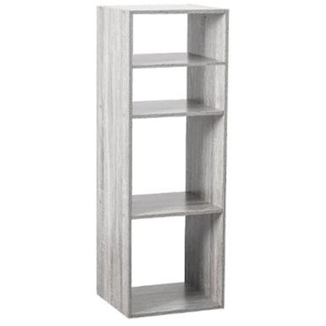 Étagère 4 Cases "Mix N Modul" 100cm Gris