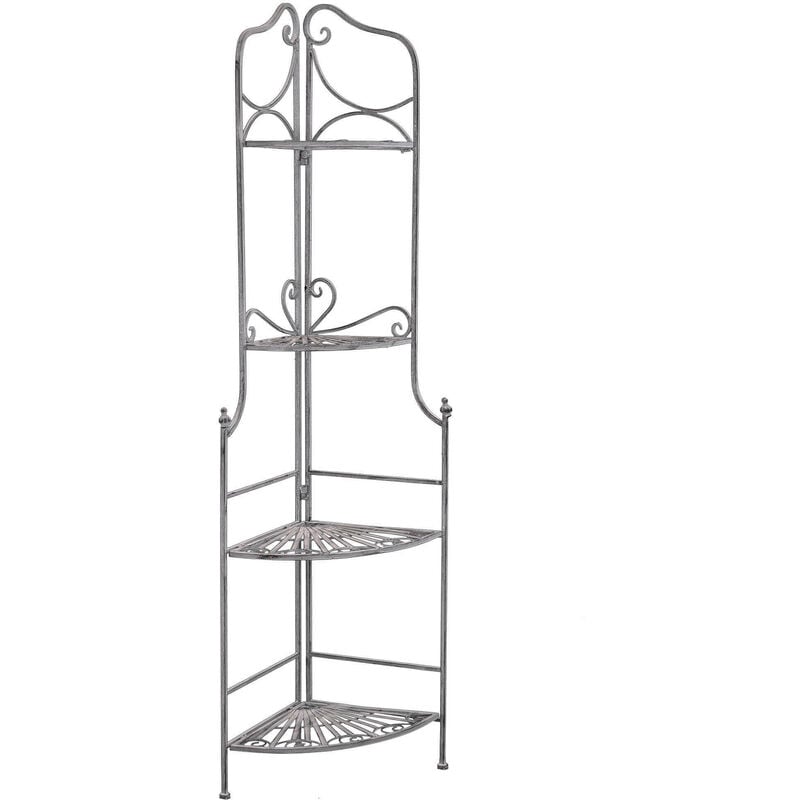 Tagère 4 étagères à étages à Eleonora Steel DarkSlateGray - DarkSlateGray
