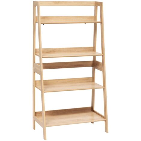 Etagère 4 niveaux 146 cm Abana naturel 5five