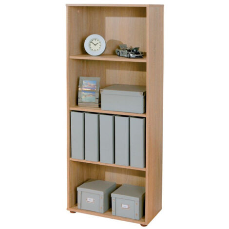 Étagère 4 Niveaux "Delnice" 145cm Chêne Sonoma
