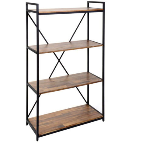 Étagère 4 Niveaux "Edena" 141cm Marron