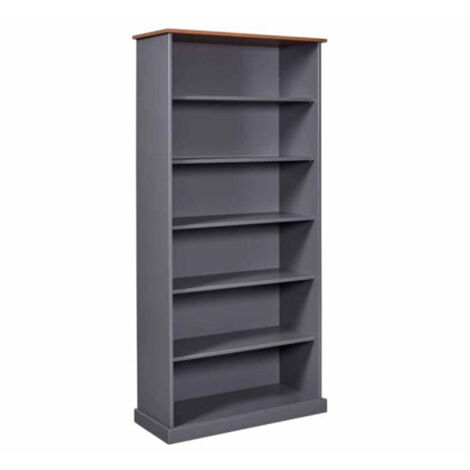Étagère 5 Niveaux Design "Zernan" 194cm Gris