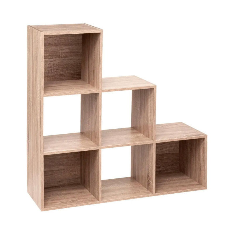 Five Simply Smart - tagère 6 Cases Design 'Mix'n'Modul' 102cm Beige