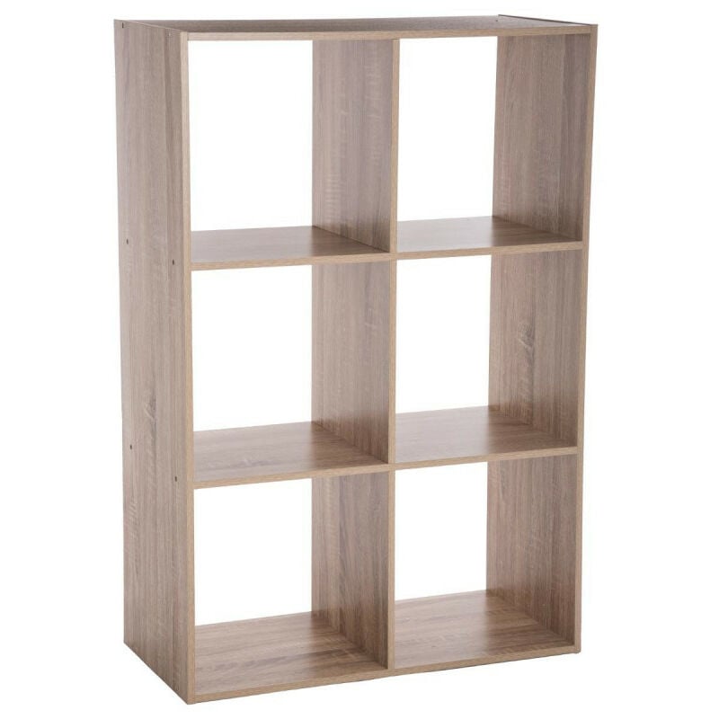 Atmosphera - tagère 6 cases Mix Naturel