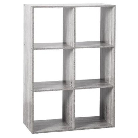 Étagère 6 Cases "Mix N Modul" 67cm Gris