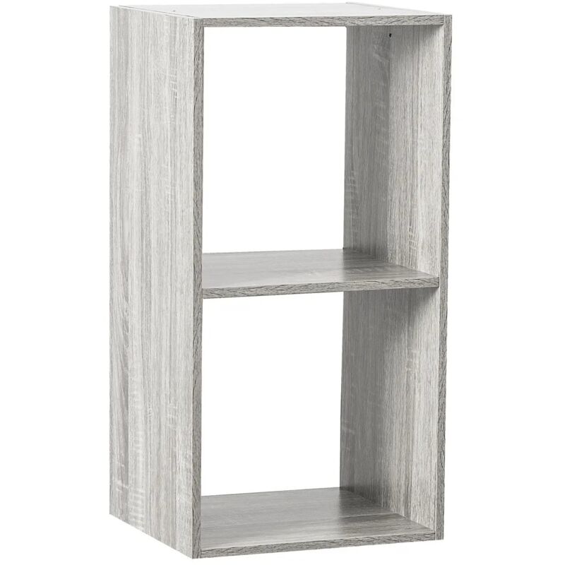 Tagère 2 cases mix n modul effet chêne gris - 5 Five