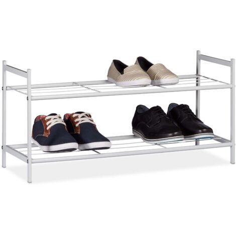 Étagère à chaussures à 2 niveaux