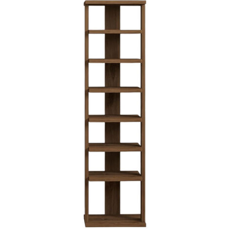 Étagère à chaussures en bois H110cm - Bois foncé - State
