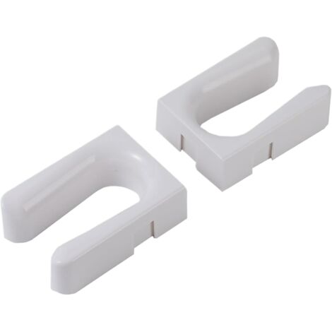 Étagère à chaussures murale 2 pièces sans perçage – Support de rangement