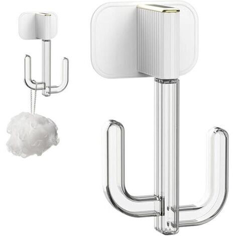 Étagère à chaussures murale en forme , sans perçage, rangement de chaussures, étagère à chaussons, égouttoir à pantoufles, multifonction, économise de l'espace pour salle de bain et cuisine(Paq