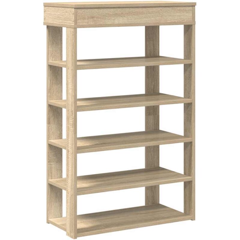 Vidaxl - tagère à chaussures chêne sonoma 60x30x98 cm bois d'ingénierie