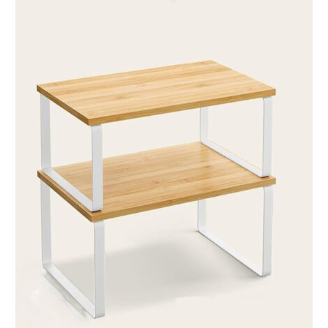 Étagère à épices compacte, idéale pour les petites cuisines, légère et pouvant contenir tous vos pots essentiels (marron)