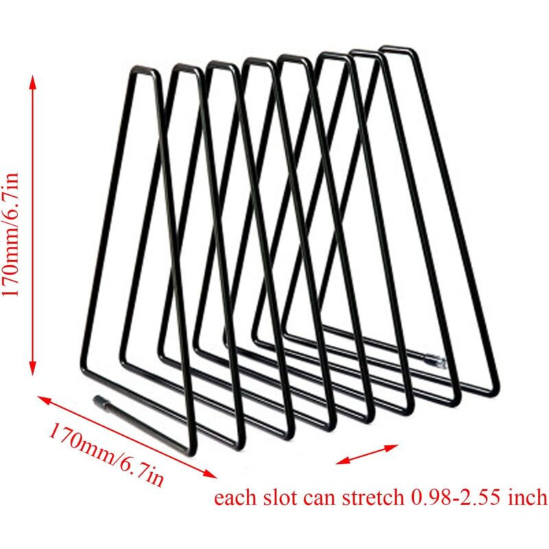 Tagère à livres Étagère à dossiers Support Étagère à magazines Gestionnaire de dossiers