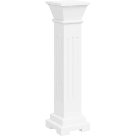 Étagère à plantes pilier classique carré Meuble Support Plante - MDF BV937735 - BonneVie