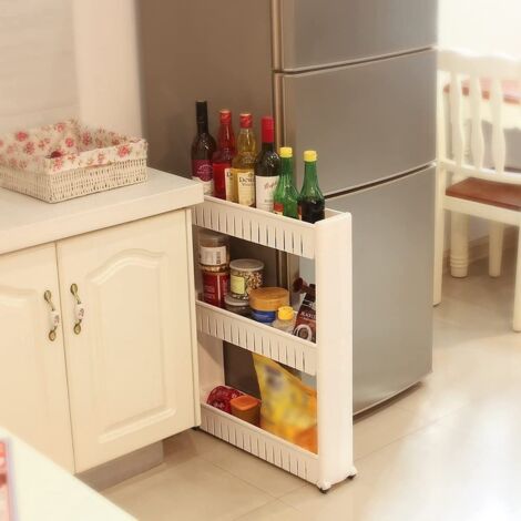 Etagère organiseur frigo Couleur blanc Zeller Present