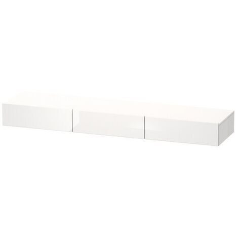 Etagère à tiroirs Duravit DURASTYLE 440x1800x150mm blanc brillant/bas ma