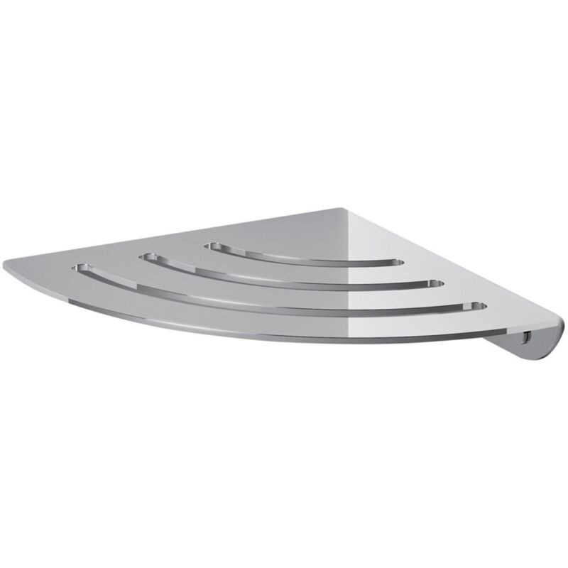 Roersa étagère de douche d'angle en acier poli L.20 - Lineabeta