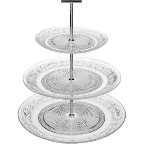 Etagere aus Glas RENAISSANCE, 3 Ebenen