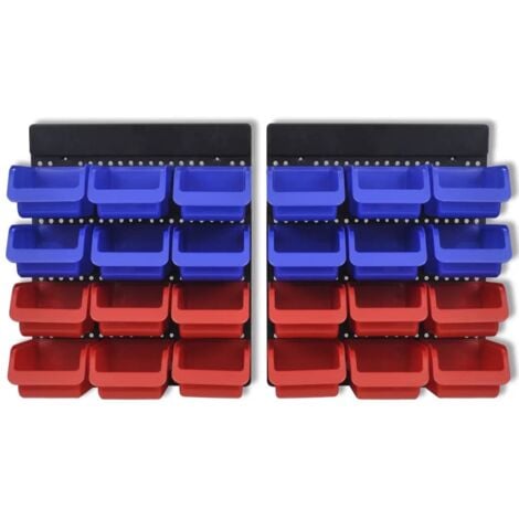 Allit ProfiPlus Compact 1 Rouge Lot sichtbox sichtbox Stock Atelier Industrie