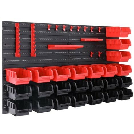 Étagère Bacs De Rangement Vis, Clous outils 43 Accessoires