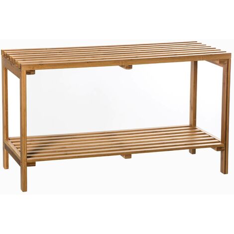 Étagère basse 2 cases Mix N Modul bambou - 5 five simply smart - Bambou