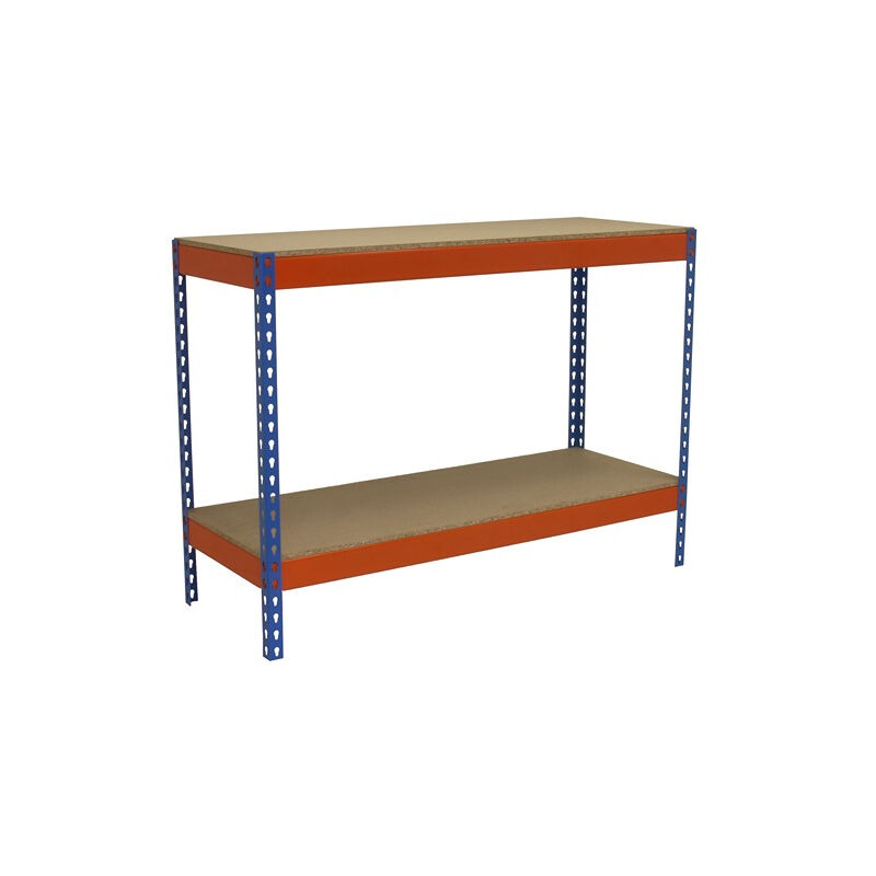 Simonrack - Etagère Basse Banc De Travail Simonwork Basic 2 902145-2 Antracite/bois - 900x2100x450 400kg Simonrack - Etagère Basse Banc De Travail Simonwork Basic 2 902145-2 Antracite/bois - 900x2100x450 400kg