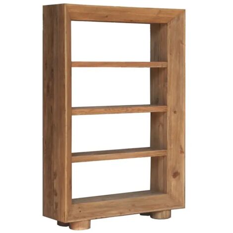Étagère / Bibliothèque H.183 cm en bois de pin recyclé massif - CHALET
