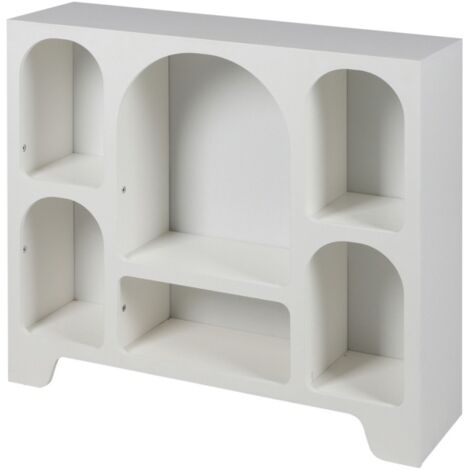Etagère blanche 6 niches Gallery