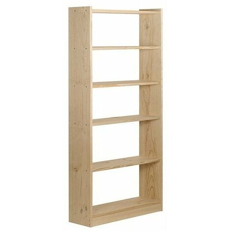 Étagère Bois Gala 6 Étagères De Pin Plein 80 Cm - Astigarraga