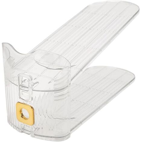 Étagère chaussures réglable empilable, organisateur placard gain de place