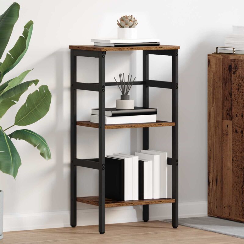 vidaXL Étagère Bois Ancien 40 x 29,5 x 81 cm Bois d'ingénierie