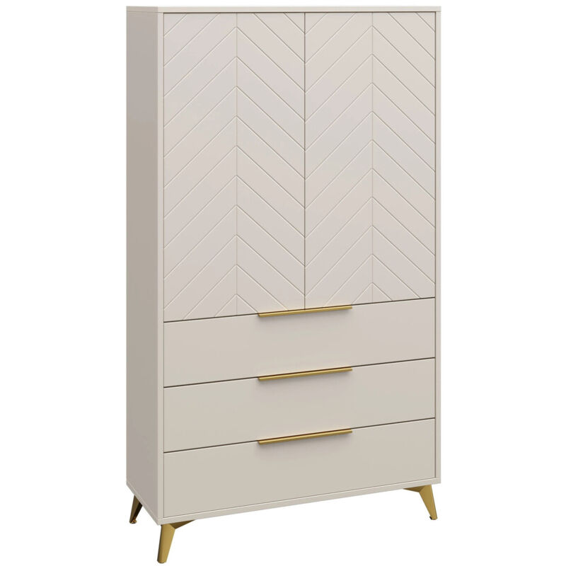 Mobilier1 - tagère Comfivo Camlue 103 , Avec tiroirs, Avec des portes, Fermé, Stratifié, mdf, Le nombre de portes: 0, Nombre de tiroirs: 0,