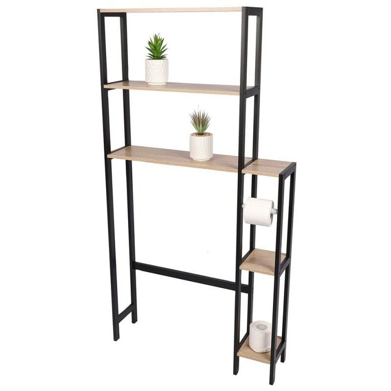 Tagère contour wc avec dérouleur Colorado