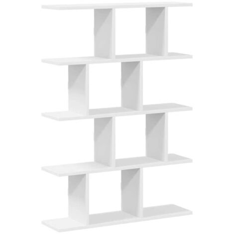 Étagère cube murale  Étagère flottante 12 compartiments blanc bois d'ingénierie