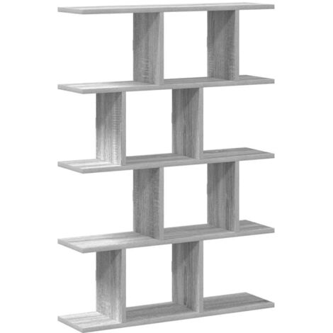 Étagère cube murale  Étagère flottante 12 compartiments sonoma gris