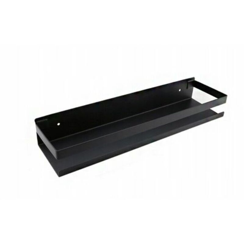 Étagère cuisine 40cm design inox sans perçage universel pour salle de bain et cuisine