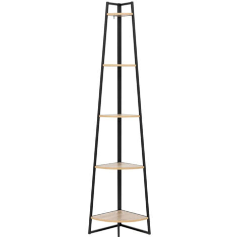 Etagère d'Angle "Aliaj" 180cm Naturel
