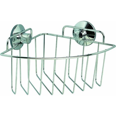 ÉTAGÈRE D'ANGLE AVEC VENTOUSES