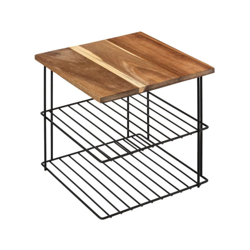 Five Simply Smart - tagère d'Angle de Cuisine 'Mauro' 24cm Noir